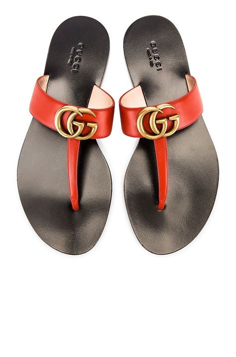 do gucci thong sandals run small|Gucci thong sandals sale.